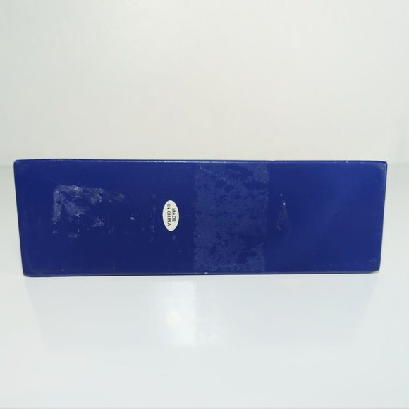 Metal Cast Iron Nutcracker Soldier On Wood Base 7-3/8 inches 2006 Hand Painted - Picture 6 of 6